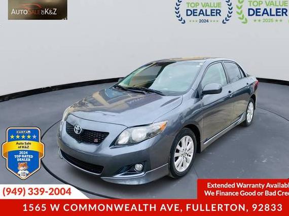 TOYOTA COROLLA 2009 1NXBU40E29Z058368 image