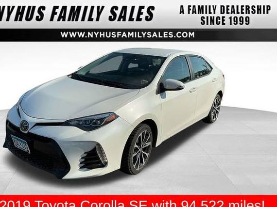 TOYOTA COROLLA 2019 5YFBURHE5KP883474 image