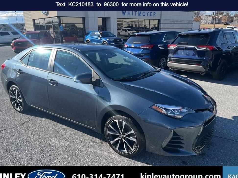 TOYOTA COROLLA 2019 2T1BURHE6KC210483 image