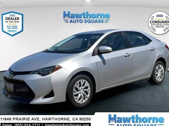 TOYOTA COROLLA 2018 5YFBURHE0JP791123 image