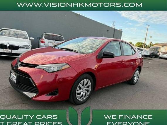 TOYOTA COROLLA 2018 2T1BURHE2JC085514 image