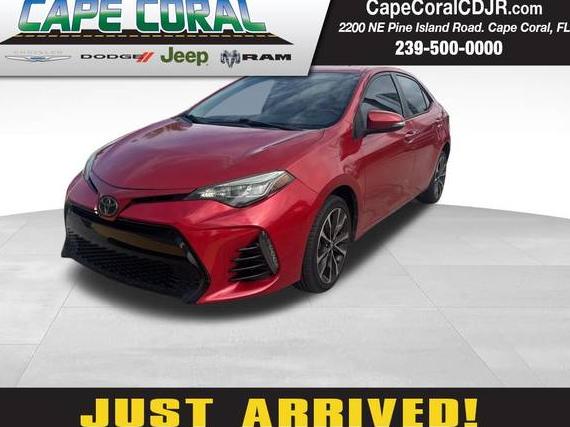 TOYOTA COROLLA 2018 5YFBURHE0JP756811 image