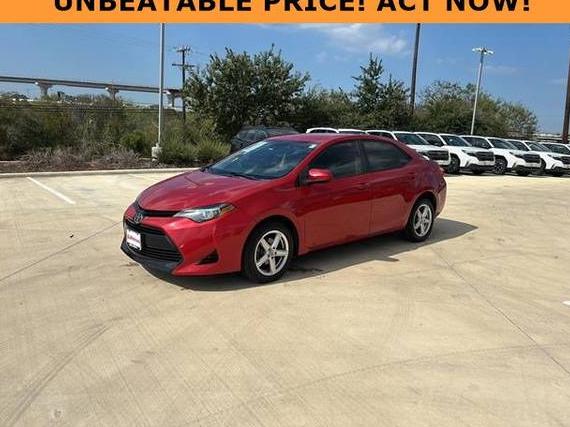 TOYOTA COROLLA 2018 5YFBURHE7JP747135 image