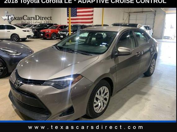 TOYOTA COROLLA 2018 5YFBURHE9JP741918 image