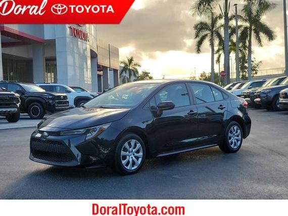 TOYOTA COROLLA 2021 5YFEPMAE1MP261233 image