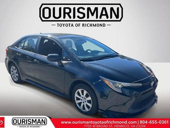 TOYOTA COROLLA 2021 5YFEPMAE9MP219621 image