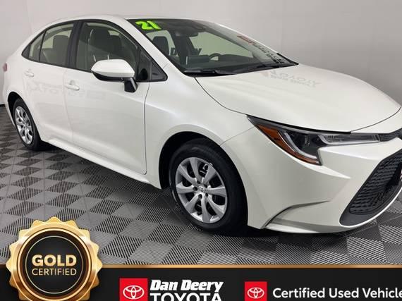 TOYOTA COROLLA 2021 JTDEPMAE9MJ142933 image