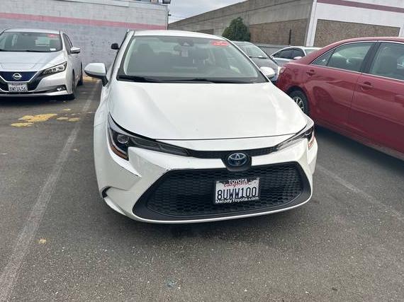 TOYOTA COROLLA 2021 JTDEAMDE4MJ009896 image