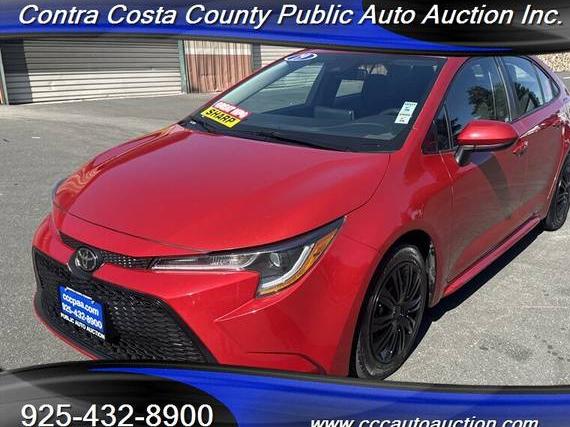 TOYOTA COROLLA 2021 5YFEPMAE4MP256494 image