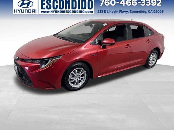 TOYOTA COROLLA 2021 JTDEAMDE1MJ020404 image