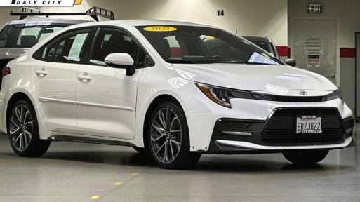 TOYOTA COROLLA 2021 5YFS4MCE2MP096155 image