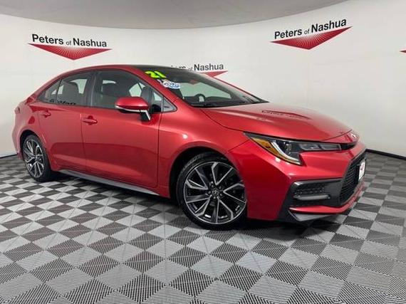 TOYOTA COROLLA 2021 5YFT4MCE3MP066814 image