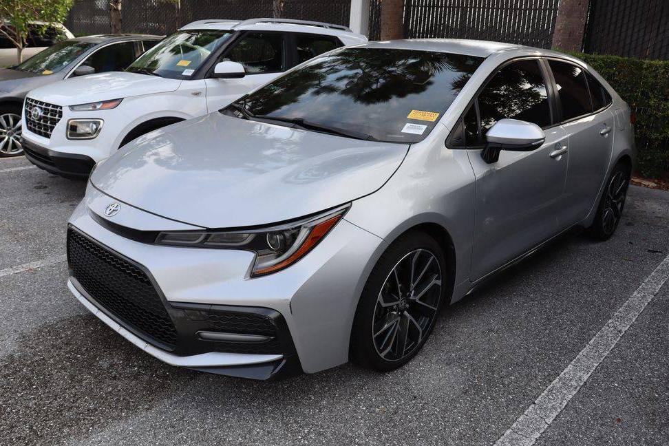 TOYOTA COROLLA 2021 JTDS4MCE2MJ080297 image