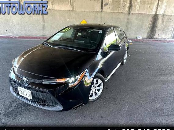TOYOTA COROLLA 2021 5YFEPMAE1MP165618 image