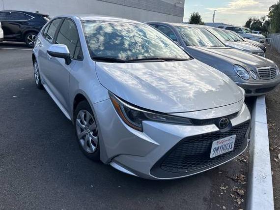 TOYOTA COROLLA 2021 5YFEPMAE7MP262290 image