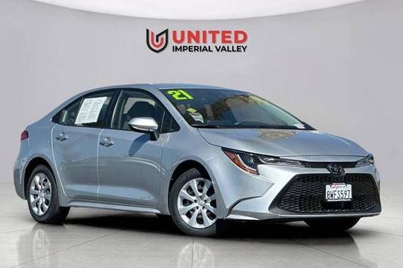 TOYOTA COROLLA 2021 JTDEPMAE1MJ155014 image