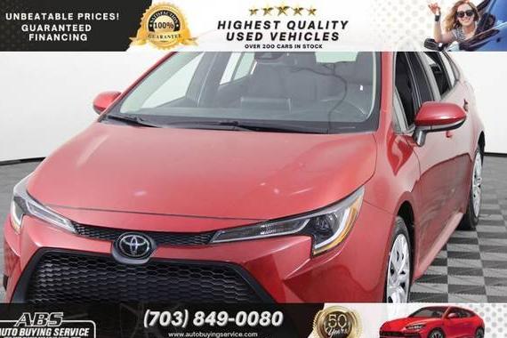 TOYOTA COROLLA 2021 5YFEPMAE0MP185178 image