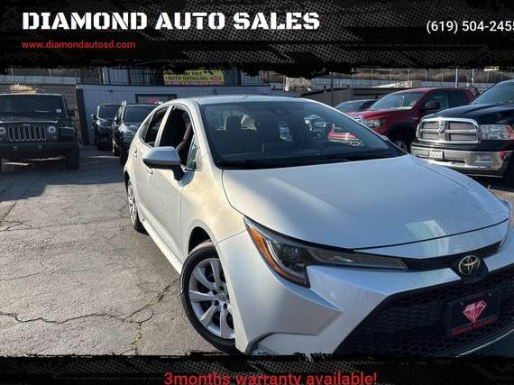 TOYOTA COROLLA 2021 5YFEPMAE6MP164531 image