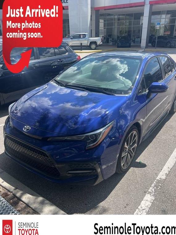 TOYOTA COROLLA 2021 5YFS4MCE1MP084563 image