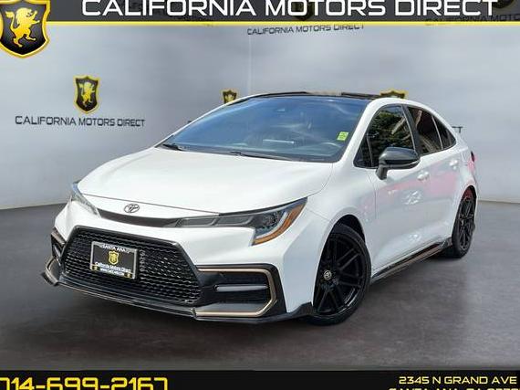 TOYOTA COROLLA 2021 5YFS4MCE1MP078181 image