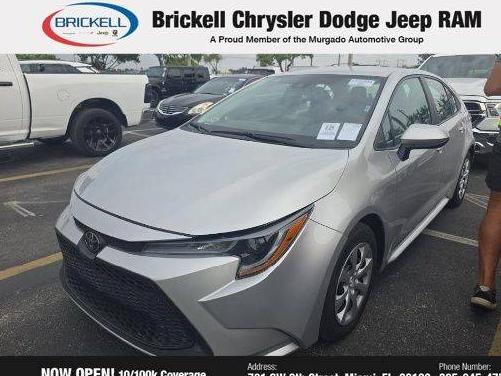 TOYOTA COROLLA 2021 5YFEPMAE3MP214818 image