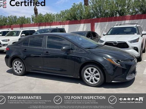 TOYOTA COROLLA 2021 5YFEPMAEXMP211124 image