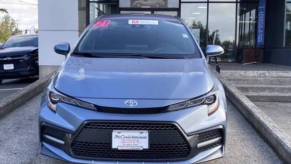 TOYOTA COROLLA 2021 5YFS4MCE5MP091211 image