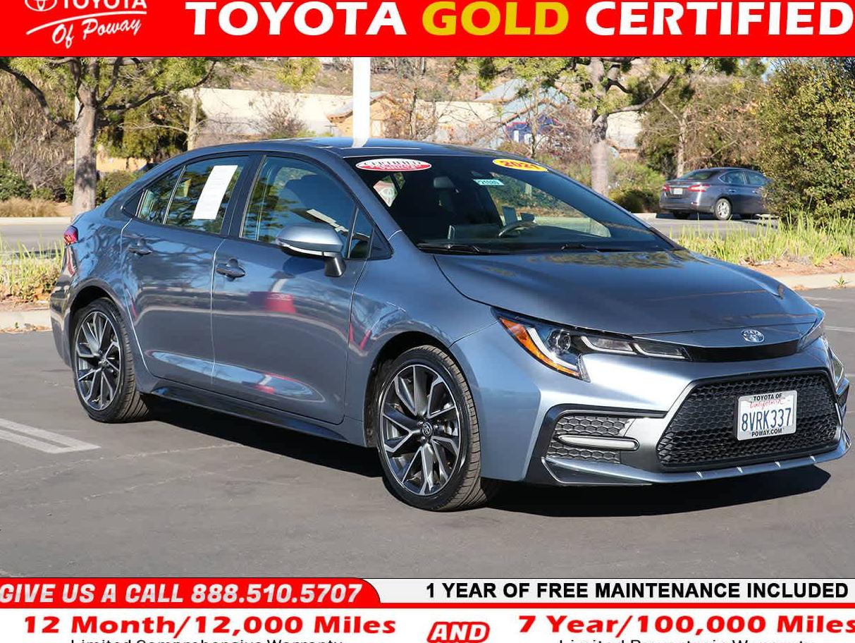 TOYOTA COROLLA 2021 JTDS4MCE4MJ074288 image