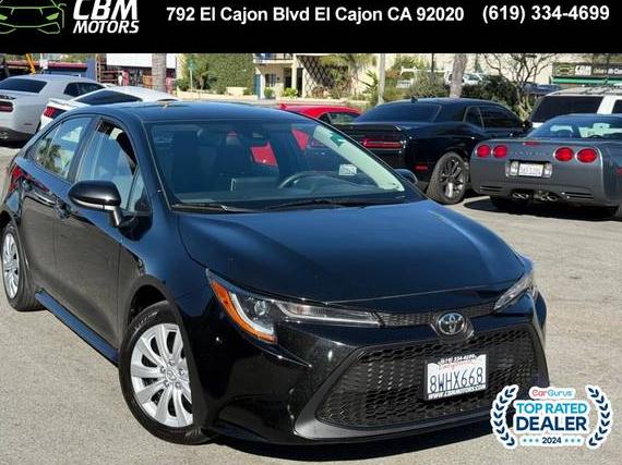 TOYOTA COROLLA 2021 JTDEPMAE7MJ185375 image