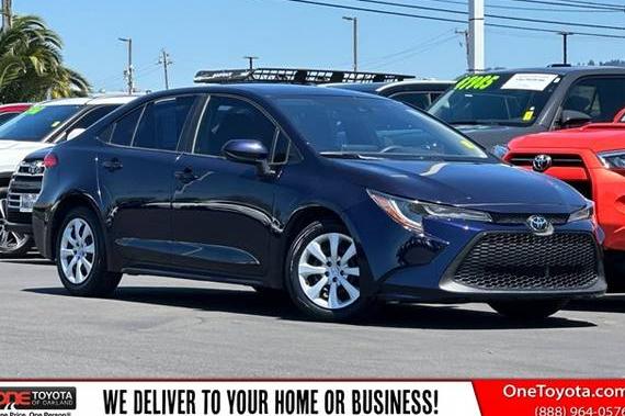 TOYOTA COROLLA 2021 5YFEPMAE1MP169913 image