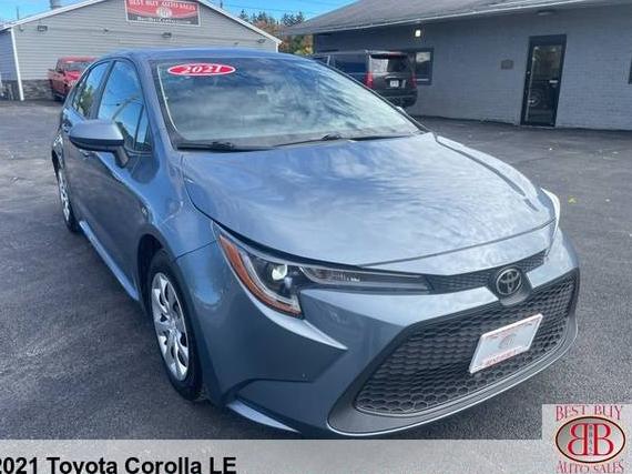 TOYOTA COROLLA 2021 5YFEPMAE6MP171625 image