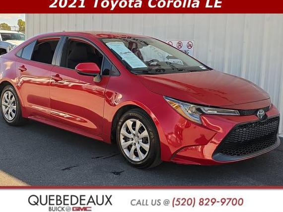 TOYOTA COROLLA 2021 5YFEPMAE0MP210984 image