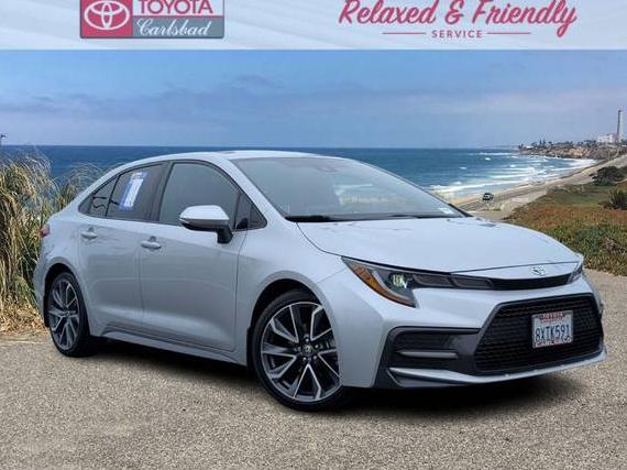 TOYOTA COROLLA 2021 5YFS4MCE5MP094173 image