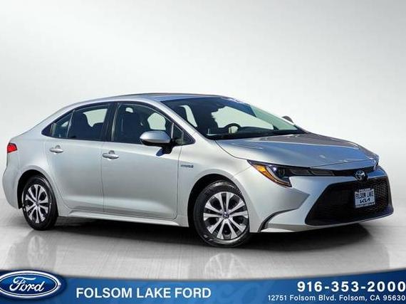 TOYOTA COROLLA 2021 JTDEAMDE0MJ007854 image