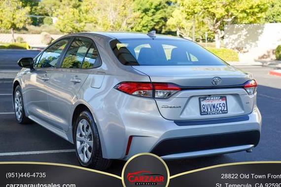 TOYOTA COROLLA 2021 5YFEPMAE9MP221546 image