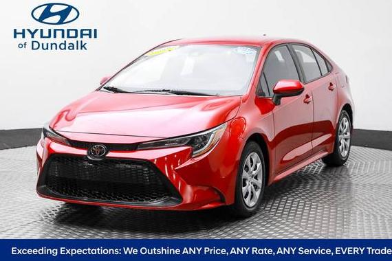 TOYOTA COROLLA 2021 5YFEPMAE3MP226838 image