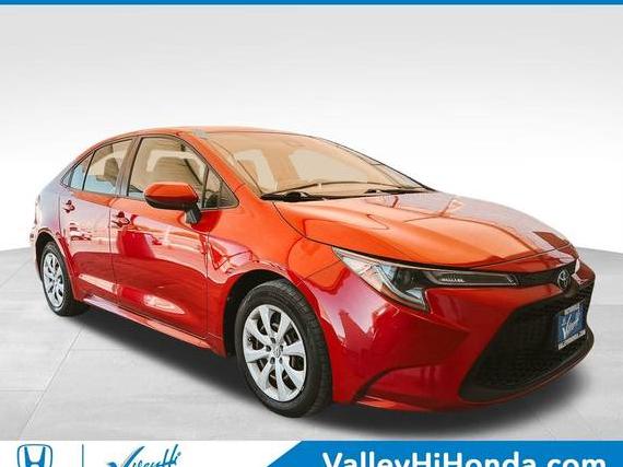 TOYOTA COROLLA 2021 JTDEPMAE7MJ165515 image