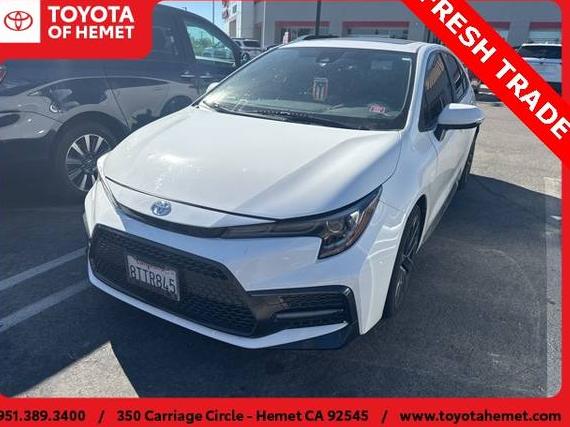 TOYOTA COROLLA 2021 JTDT4MCE9MJ064764 image