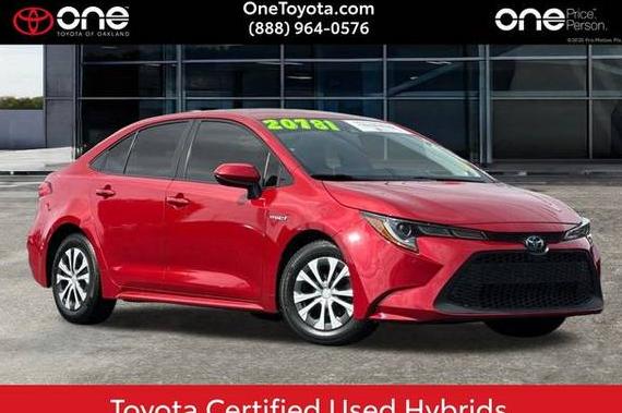 TOYOTA COROLLA 2021 JTDEAMDE0MJ026288 image