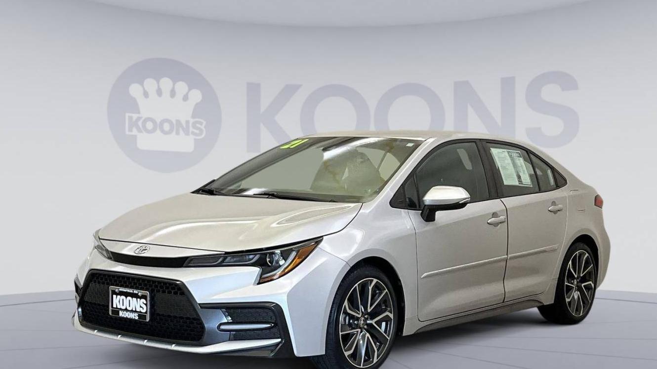 TOYOTA COROLLA 2021 5YFS4MCE3MP062788 image