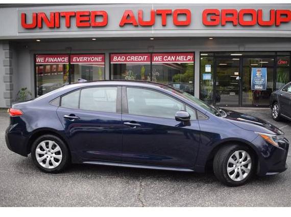 TOYOTA COROLLA 2021 5YFEPMAE5MP248078 image