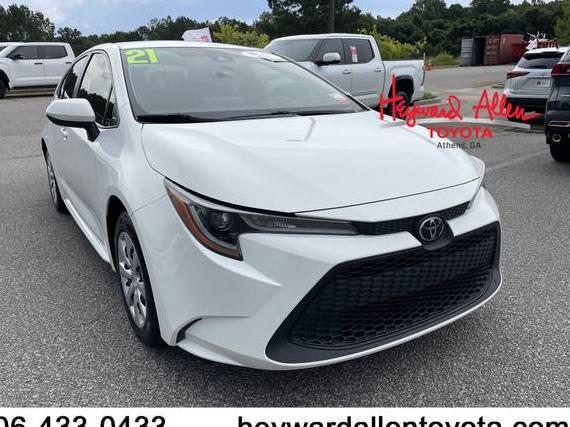 TOYOTA COROLLA 2021 JTDEPMAE5MJ147160 image