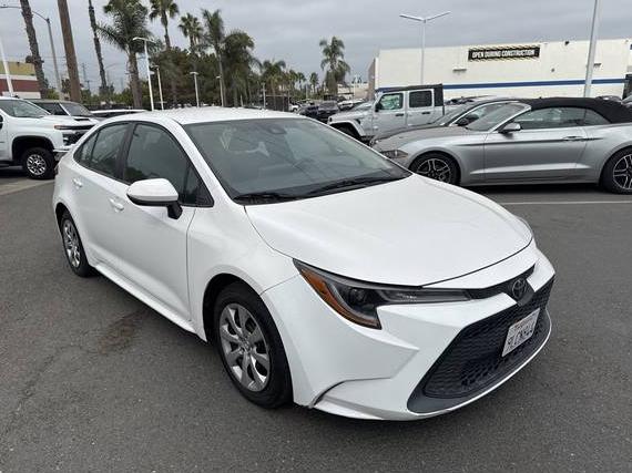 TOYOTA COROLLA 2021 5YFEPMAE0MP201895 image