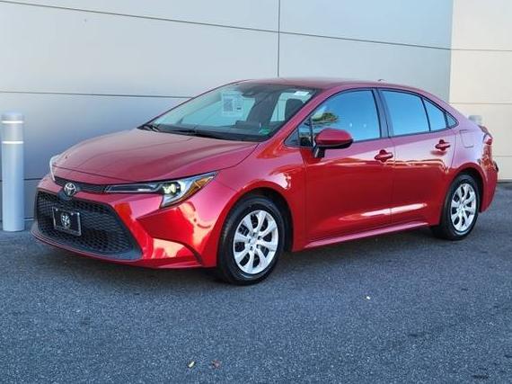 TOYOTA COROLLA 2021 5YFEPMAE9MP209882 image