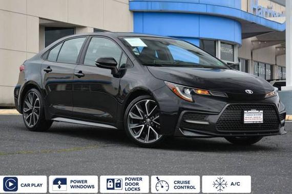 TOYOTA COROLLA 2021 5YFS4MCE5MP060105 image