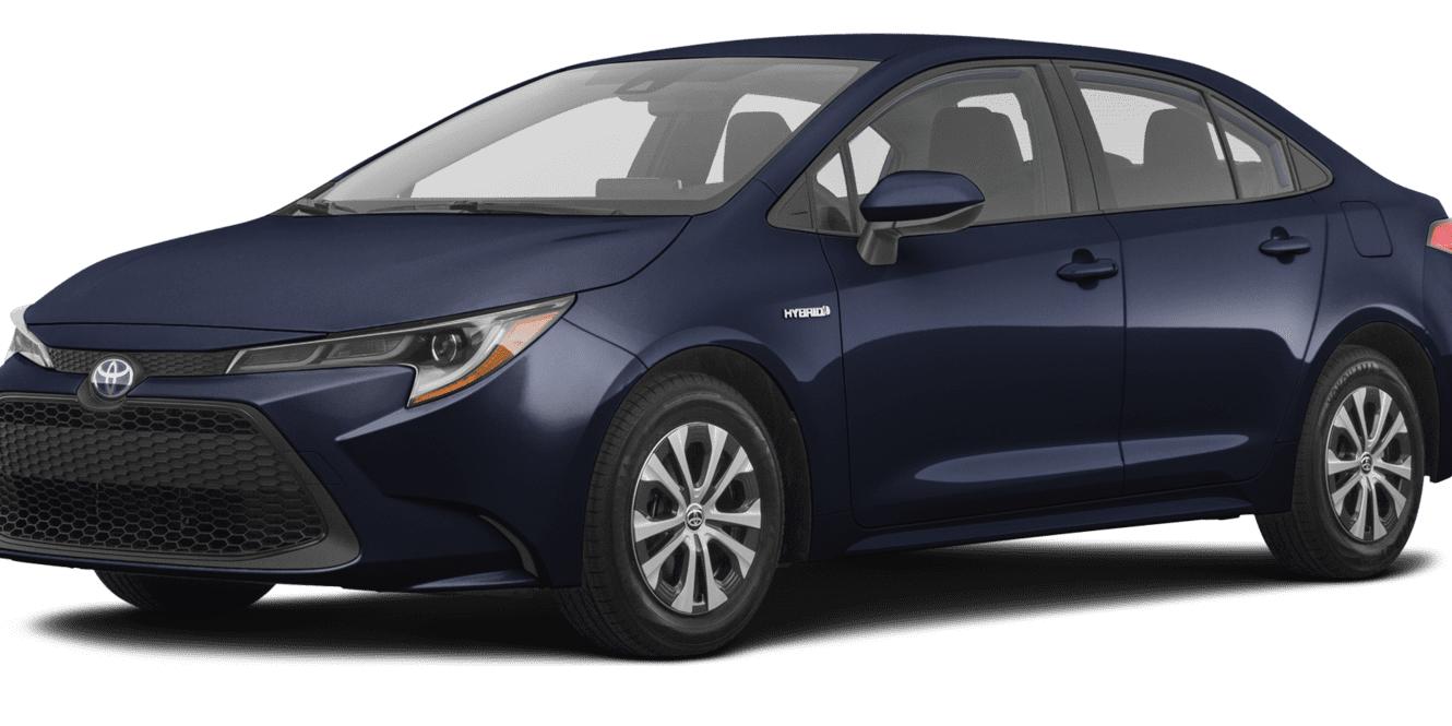 TOYOTA COROLLA 2021 5YFEPMAE9MP187348 image