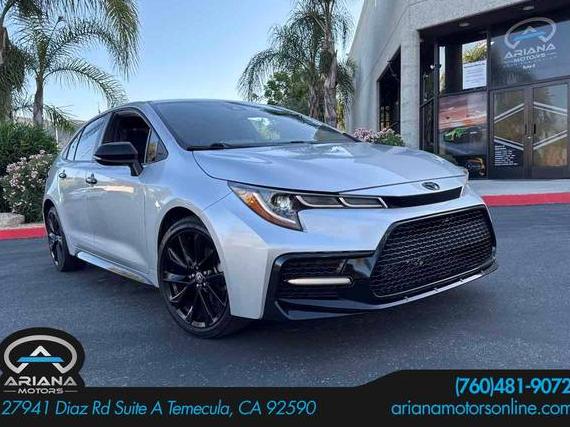 TOYOTA COROLLA 2021 5YFS4MCE0MP074199 image