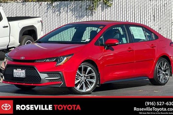 TOYOTA COROLLA 2021 5YFS4MCE4MP097792 image