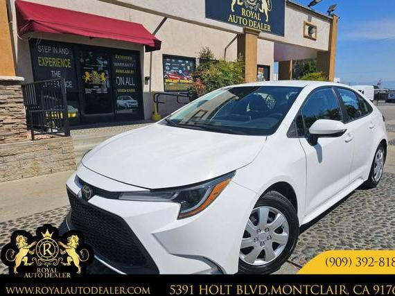 TOYOTA COROLLA 2021 5YFEPMAE6MP228616 image