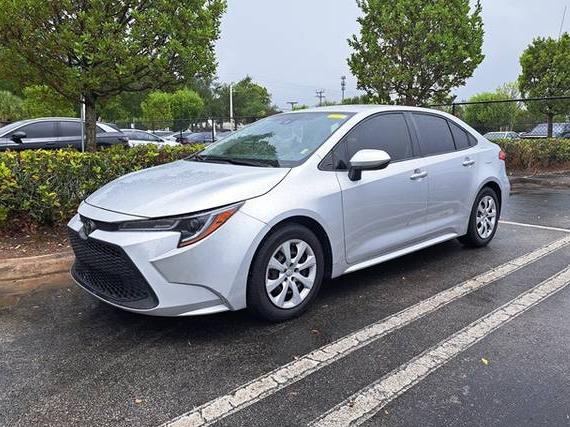 TOYOTA COROLLA 2021 JTDEPMAE7MJ187918 image